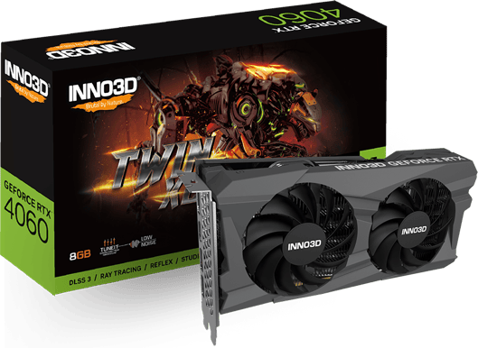 INNO3D GeForce RTX 4060 8GB Twin X2 V2