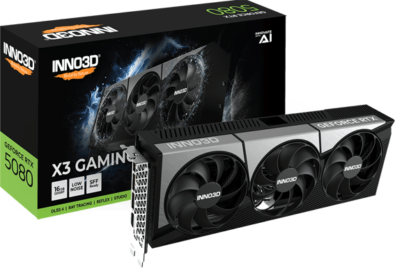 INNO3D GeForce RTX 5080 16GB X3 Gaming OC