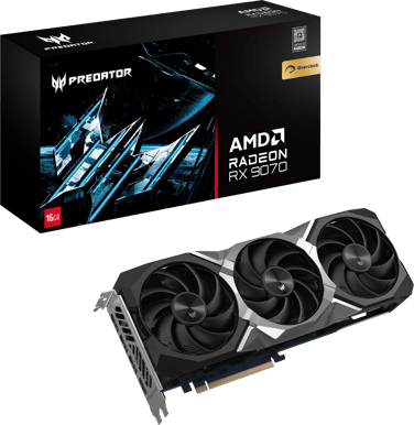 Acer Predator BiFrost Radeon RX 9070 16GB OC