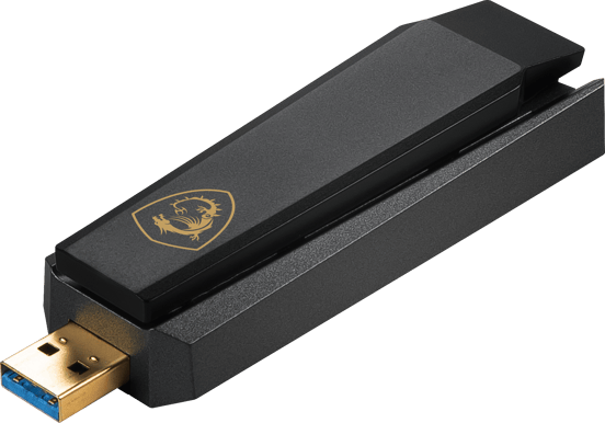 MSI AXE5400 WiFi USB adapter GUAXE54