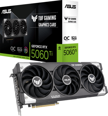 ASUS GeForce RTX 5060 Ti 16GB TUF Gaming OC - Inet.se