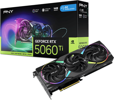 PNY GeForce RTX 5060 Ti 16GB A-RGB OC