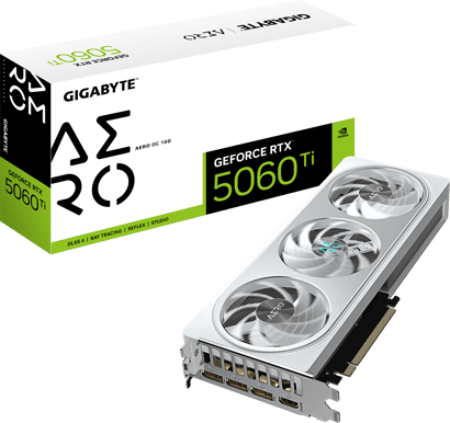 Gigabyte GeForce RTX 5060 Ti 16GB Aero OC