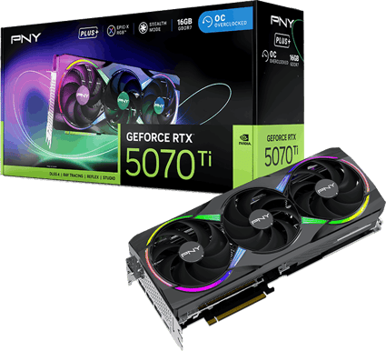 PNY GeForce RTX 5070 Ti 16GB ARGB OC