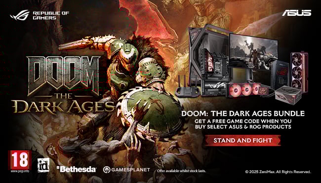 Spelkupong - ASUS DOOM: The Dark Ages