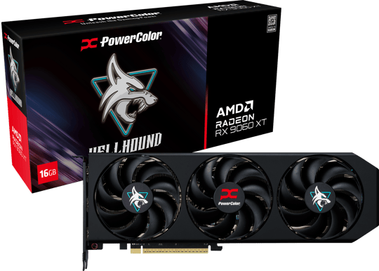 PowerColor Radeon RX 9060 XT 16GB Hellhound