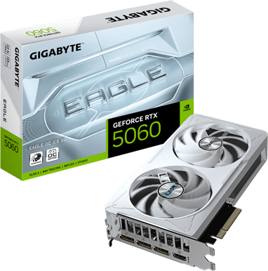 Gigabyte GeForce RTX 5060 8GB Eagle OC Ice