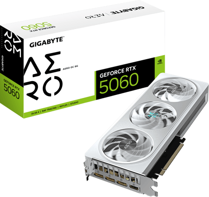 Gigabyte GeForce RTX 5060 8GB Aero OC