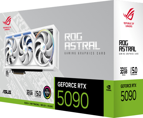 ASUS GeForce RTX 5090 32GB ROG Astral White