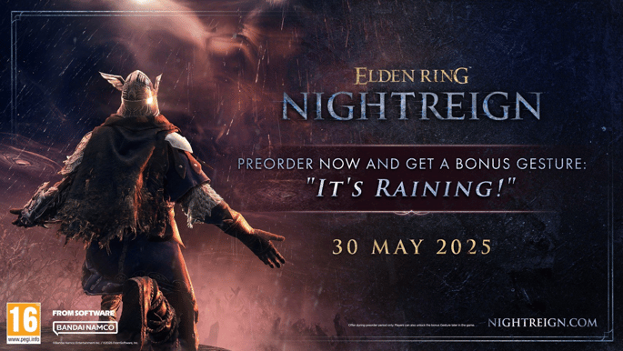 Preorderkod Elden Ring Nightreign Playstation