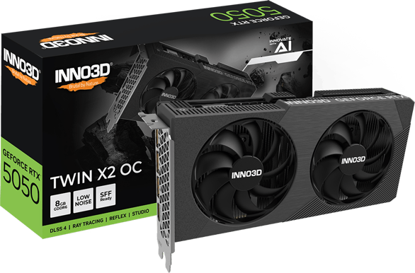 INNO3D GeForce RTX 5050 8GB Twin X2 OC