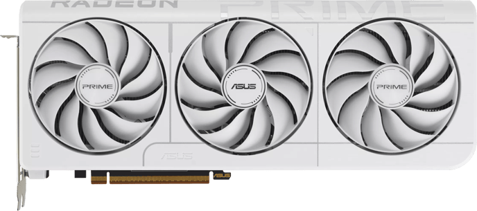 ASUS Radeon RX 9070 XT 16GB Prime OC White