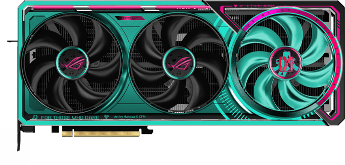 ASUS GeForce RTX 5080 16GB ROG Astral OC Hatsune Miku Edition