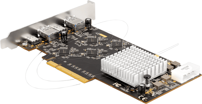 Delock PCI Express x8 Card 4xUSB 3.2