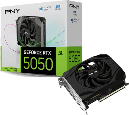 PNY GeForce RTX 5050 8GB Single Fan