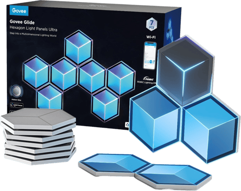 Govee Hexa Light Panels Ultra 7-pack