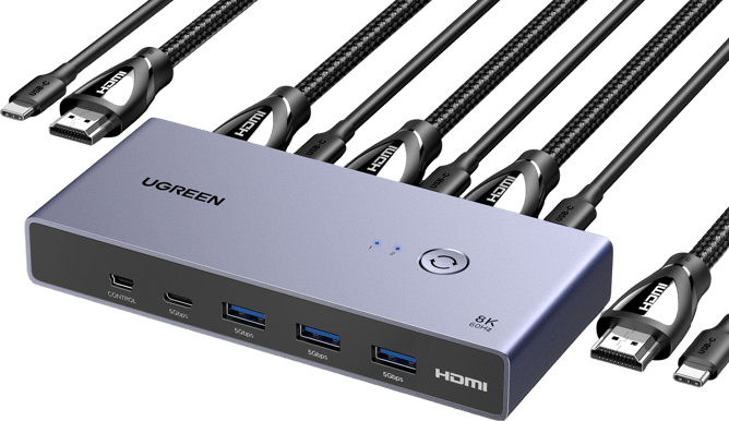 UGREEN 8K HDMI KVM Switch