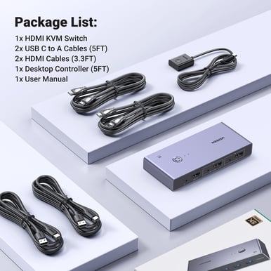 UGREEN 8K HDMI KVM Switch
