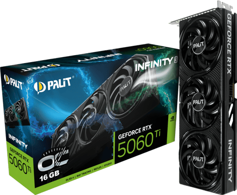 Palit GeForce RTX 5060 Ti 16GB Infinity 3 OC