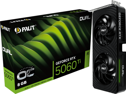 Palit GeForce RTX 5060 Ti 8GB Dual OC
