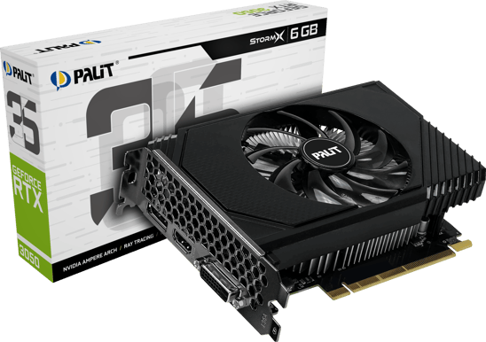 Palit GeForce RTX 3050 6GB StormX