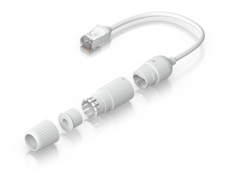 Ubiquiti Easy Cable 2-pack Cat6A 10GbE 0.15m