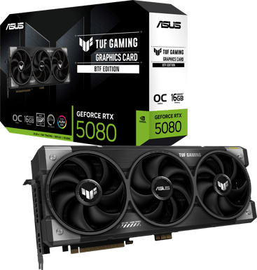 ASUS GeForce RTX 5080 16GB TUF Gaming BTF OC