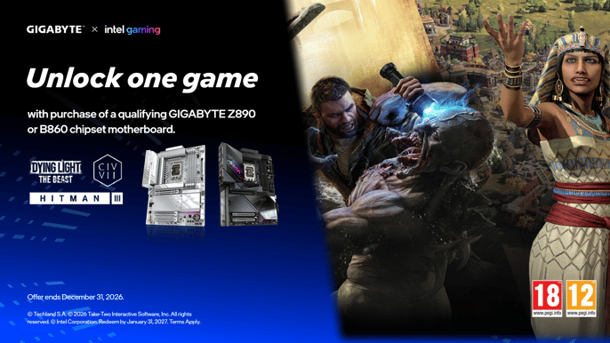Intel Game Bundle - Gigabyte
