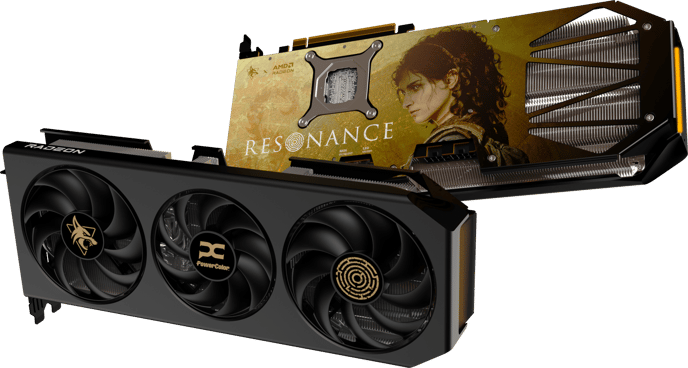 PowerColor Radeon RX 9070 XT 16GB Hellhound Resonance Edition