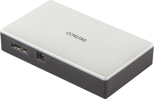 Deltaco USB 3.0 hubb 4-portar