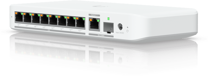 Ubiquiti Switch Flex 2.5G 8p PoE (Utan AC-adapter)