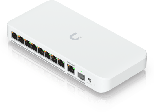 Ubiquiti Switch Flex 2.5G 8p PoE (Utan AC-adapter)