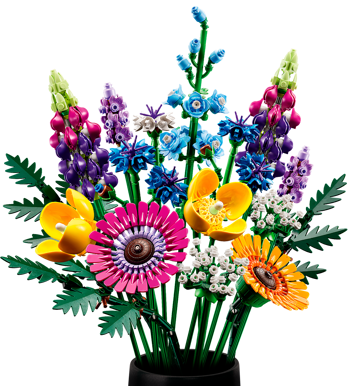 LEGO Icons Botanical Collection Bukett med vilda blommor 10313