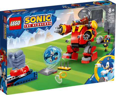 LEGO Sonic mot Dr. Eggmans dödsäggsrobot 76993