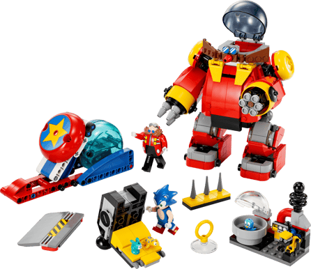 LEGO Sonic mot Dr. Eggmans dödsäggsrobot 76993