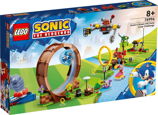 LEGO Sonics Looputmaning i Green Hill Zone 76994