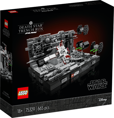 LEGO Star Wars Death Star Trench Run Diorama 75329