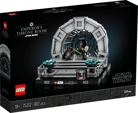 LEGO Star Wars Emperor's Throne Room Diorama 75352