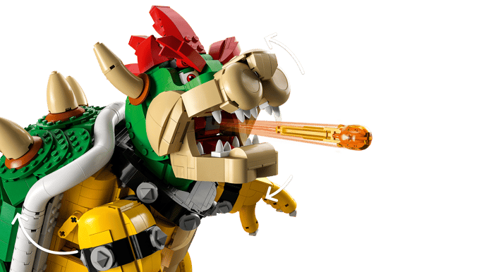 LEGO Super Mario 71411, Den mäktiga Bowser™ - Leksaker 