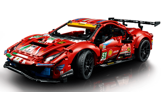 LEGO Technic Ferrari 488 GTE “AF Corse #51” 42125