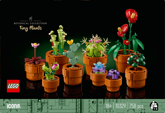 LEGO Icons Botanical Collection Små Växter 10329