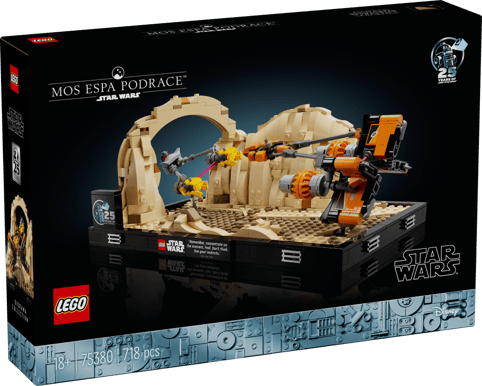 LEGO Star Wars Mos Espa Podrace Diorama 75380