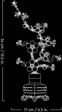 LEGO Icons Botanical Collection Plommonblomma