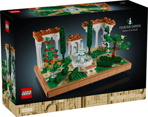 LEGO Icons Fontänträdgård 10359