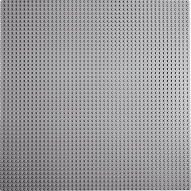 LEGO Classic Grå Basplatta 11024