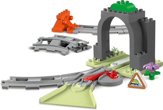 LEGO DUPLO Town Tågtunnel och Spår Expansion 10425