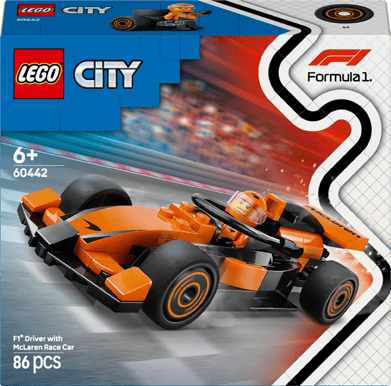 LEGO City Formula 1 F1 Förare med McLaren racerbil 60442