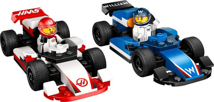 LEGO City Formula 1 F1 Williams & Haas racerbilar 60464