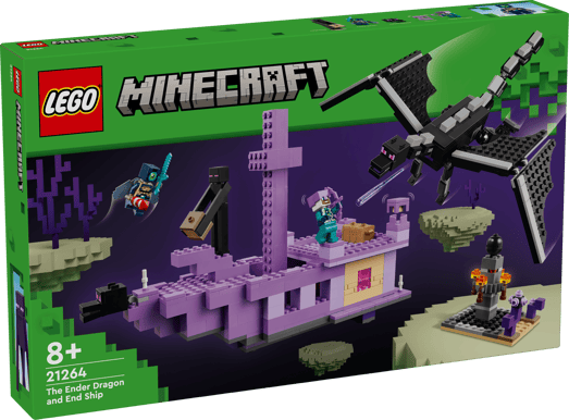 LEGO Minecraft Enderdraken & Endskeppet 21264