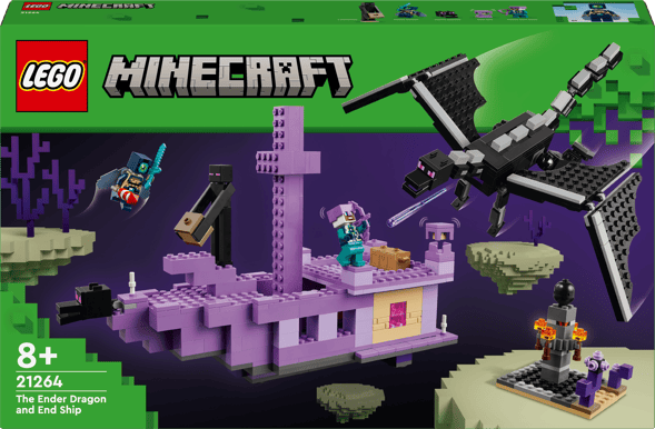 LEGO Minecraft Enderdraken & Endskeppet 21264